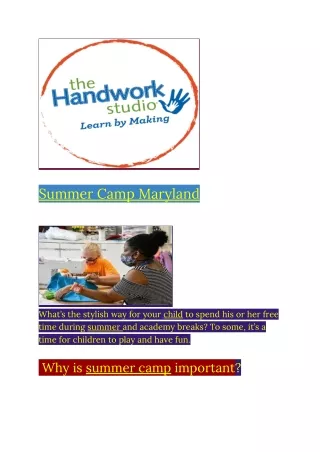 Summer Camp Maryland (1)