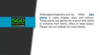 Fake Plants  Artificialplantimporters.com.au