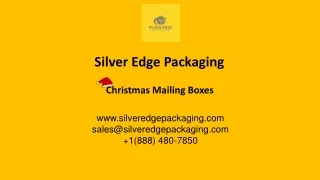 Info about Christmas Mailing Boxes