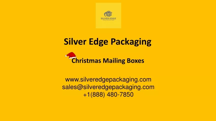 silver edge packaging