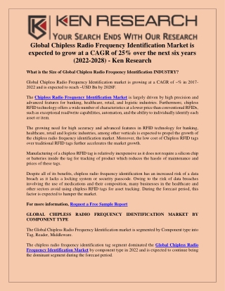 global chipless radio frequency identification