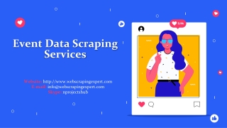 event data scraping services