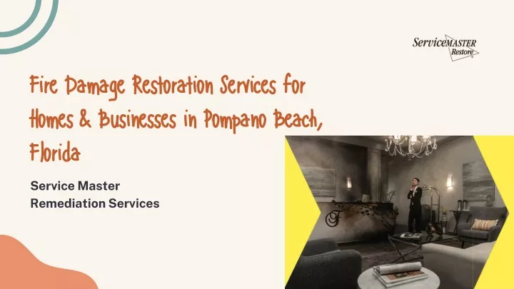 fire damage restoration services for homes