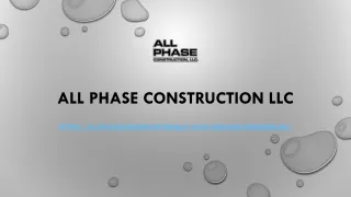 all phase construction llc