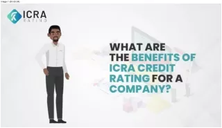 Know what are the benefits of ICRA’s credit rating for your firm..mp4