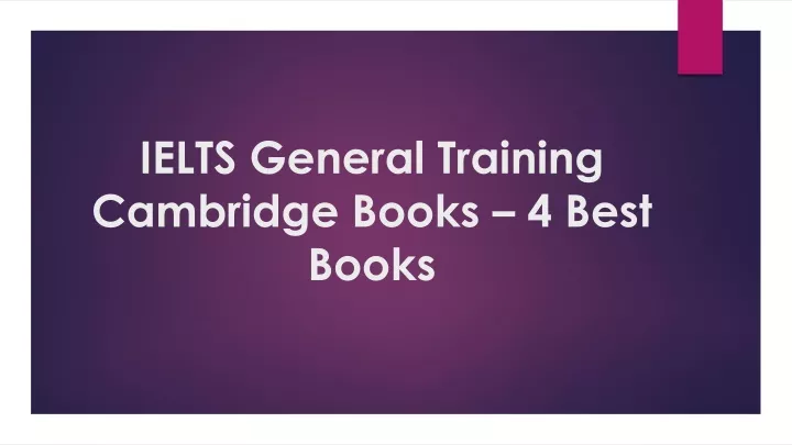 ielts general training cambridge books 4 best books