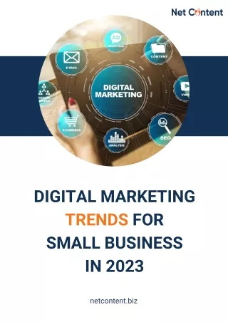 digital marketing trends for small business