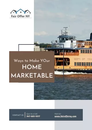ways to make your home marketable