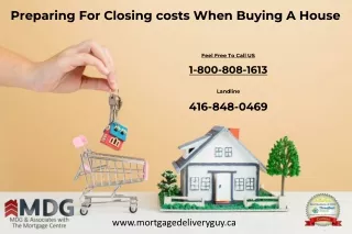 Preparing For Closing costs When Buying A House - Mortgage Delivery Guy