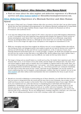 find out more about the alien implant