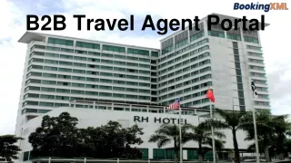b2b travel agent portal