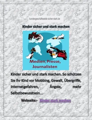 Kinder sicher und stark machen