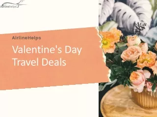 Valentine's Day Travel Deals