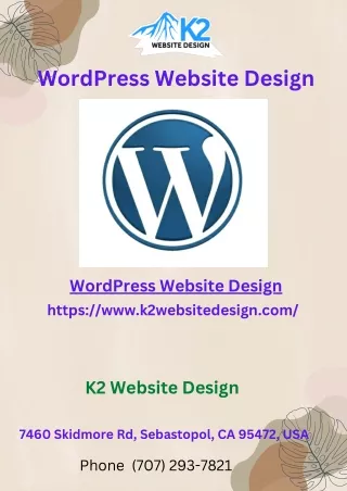 wordpress website design