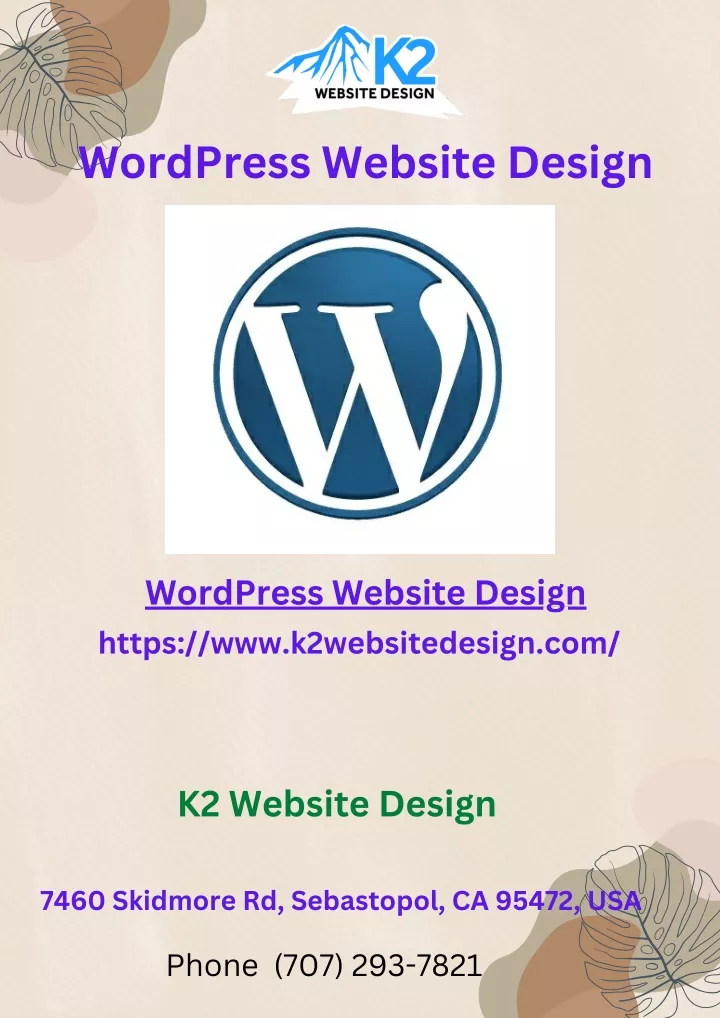 wordpress website design