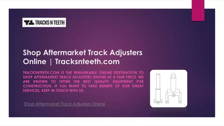 shop aftermarket track adjusters online