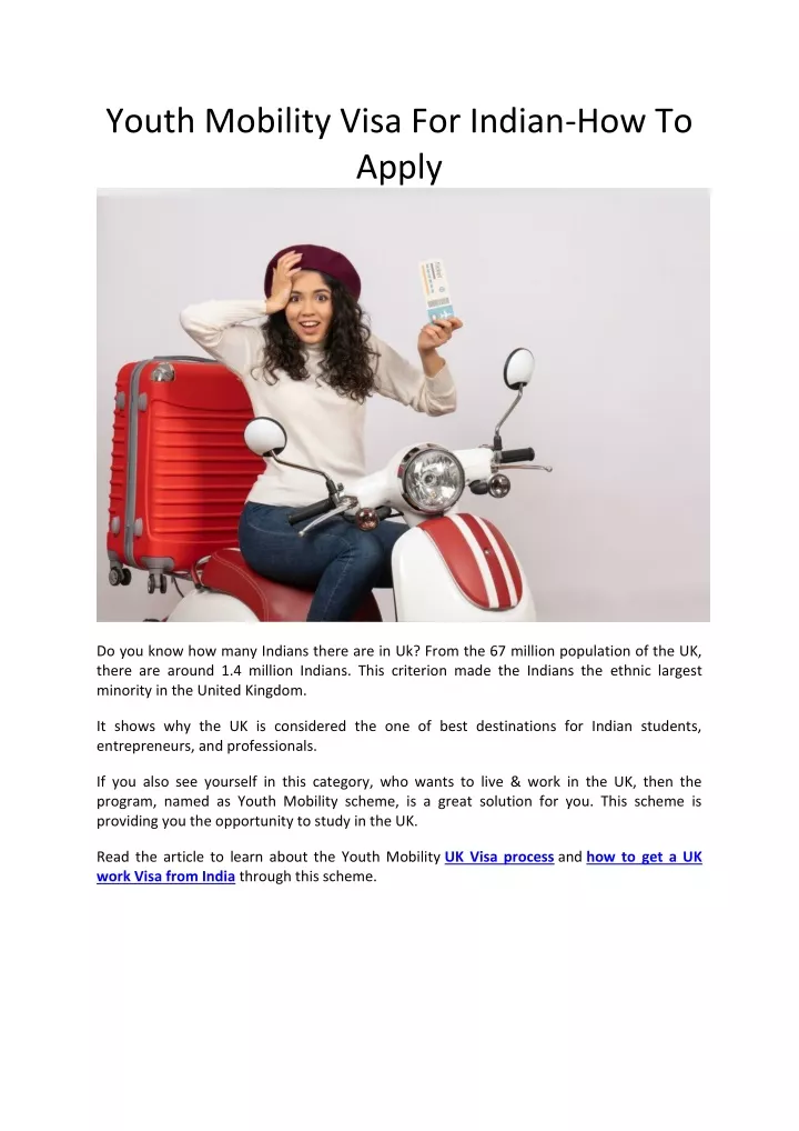 youth mobility visa for indian how to apply