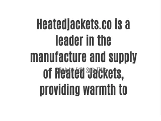 heatedjackets