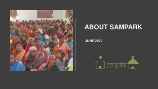 WHAT SAMPARK DOES TO EMPOWER WOMEN