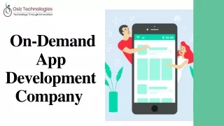 On Demand App Development