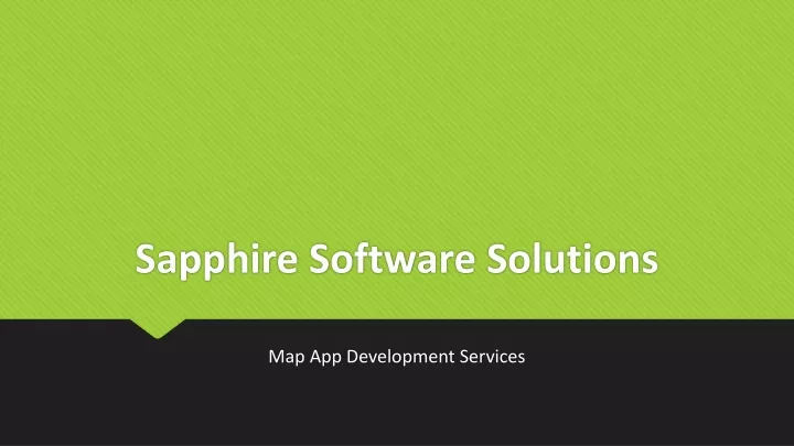 sapphire software solutions