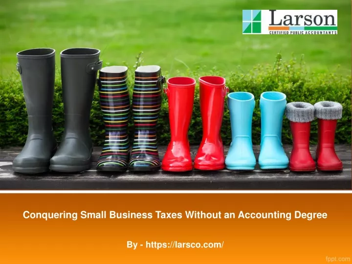 conquering small business taxes without an accounting degree