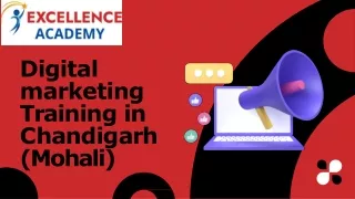 Digital Marketing Training in Chandigarh(Mohali)