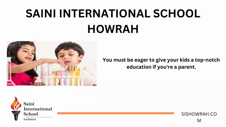 saini international school howrah