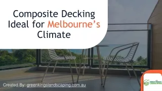 Composite Decking Ideal for Melbourne’s Climate