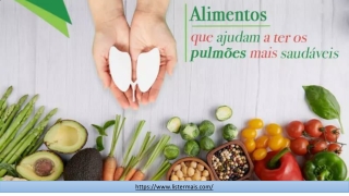 Alimentos para Pulmões Saudáveis