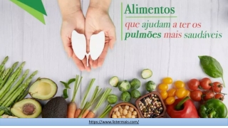 Alimentos para Pulmões Saudáveis