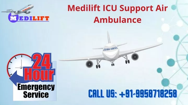 medilift icu support air ambulance