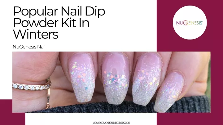 popular nail dip powder kit in winters nugenesis