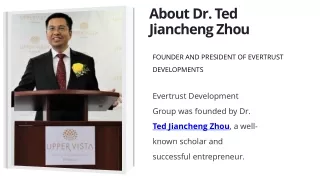 about dr ted jiancheng zhou