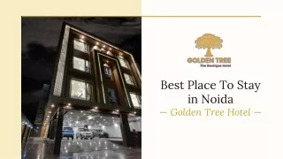 best place to stay in noida golden tree hotel