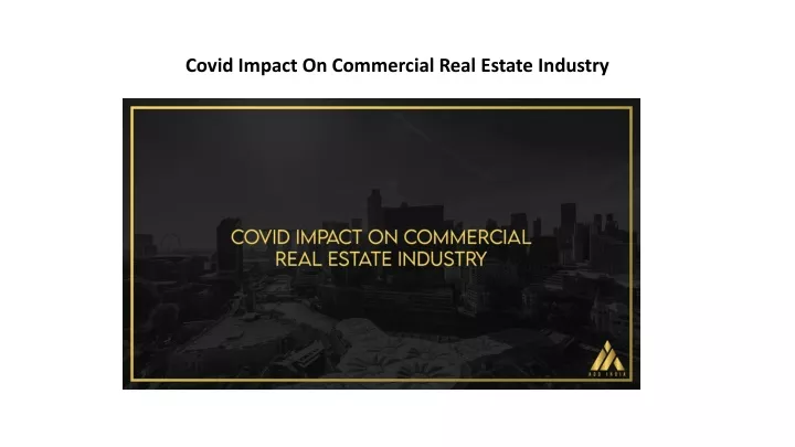 covid impact on commercial real estate industry