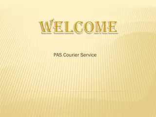 pas courier service