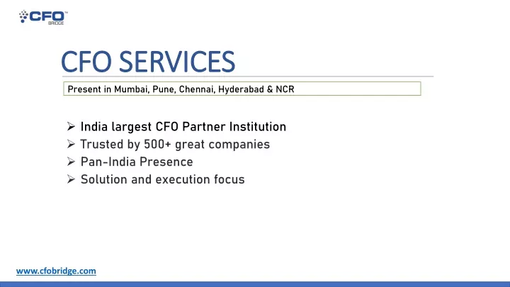 cfo services cfo services present in mumbai pune