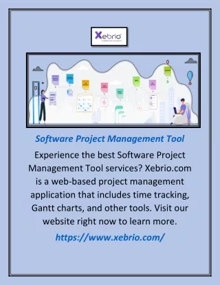 software project management tool