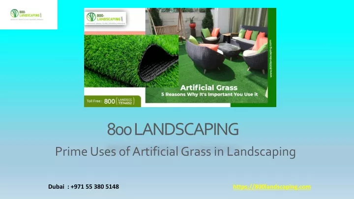 prime uses of artificial grass in landscaping