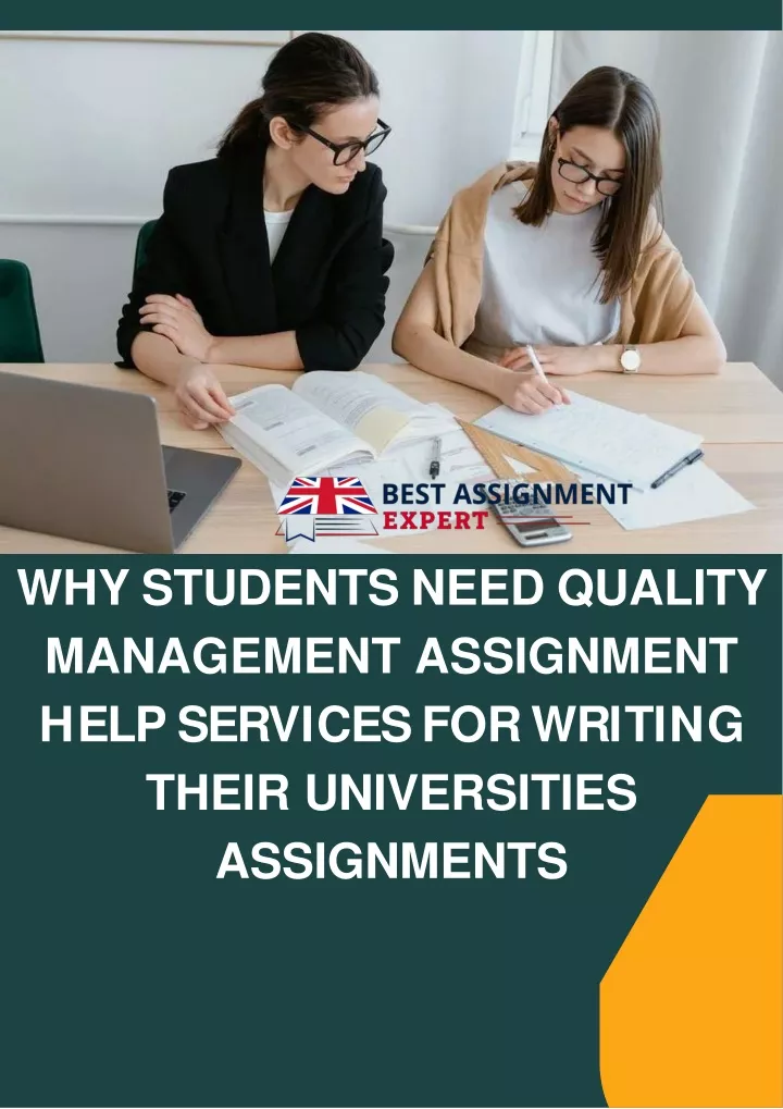 why students need quality management assignment