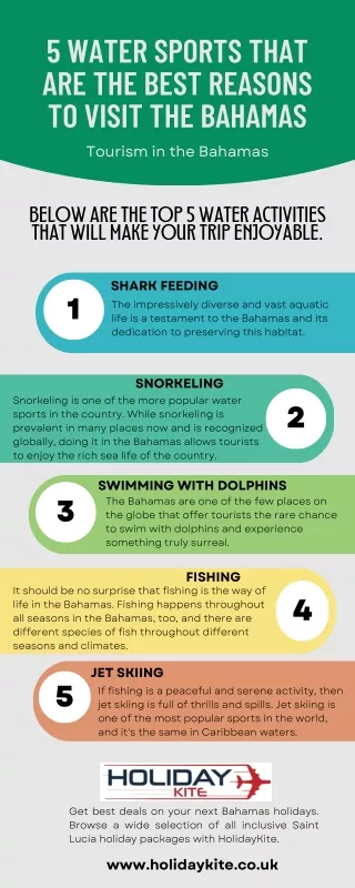 5 Water Sports that are the Best Reasons to Visit The Bahamas