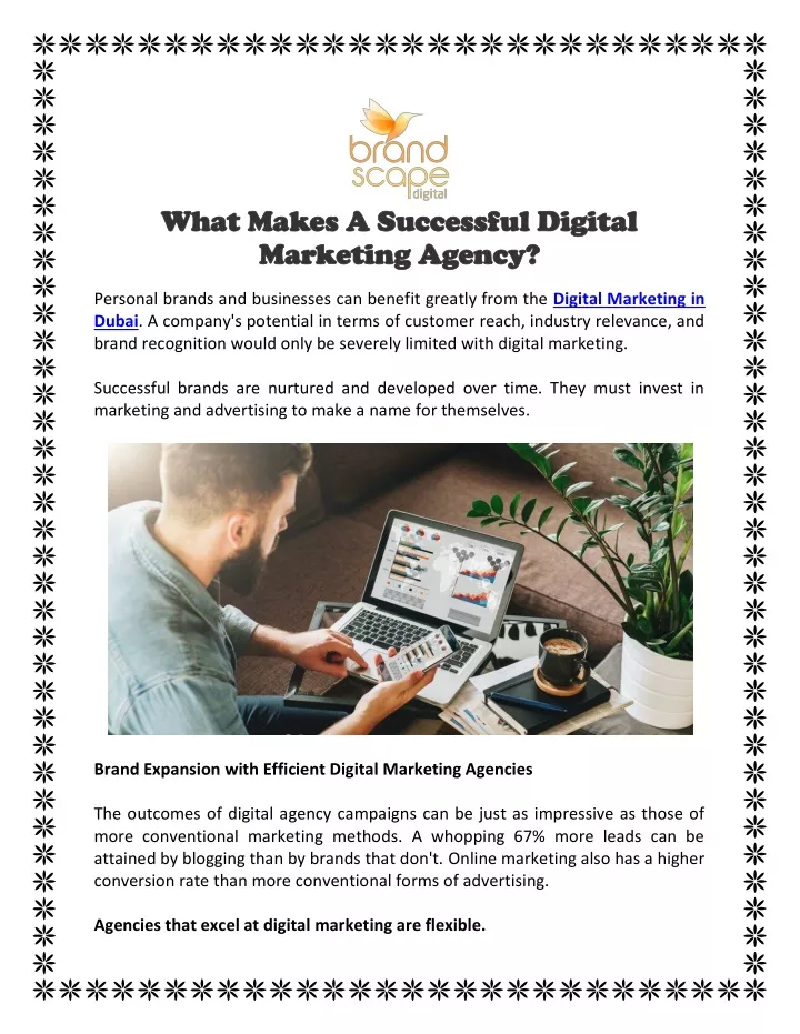 what makes a successful digital what makes