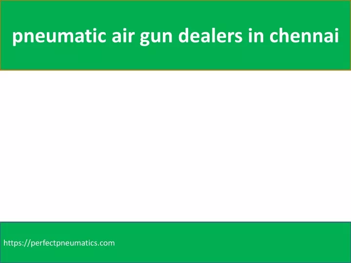 pneumatic air gun dealers in chennai