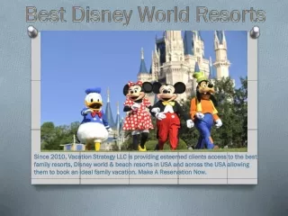 Best Disney World Resorts
