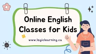 Online English Classes for Kids - LogicLearning