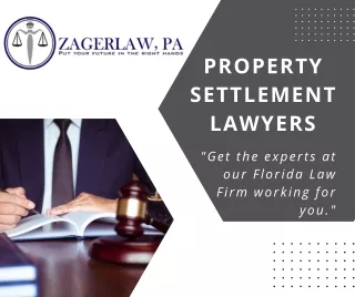 Property Settlement Lawyers