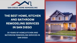 San Diego Home Remodeling services - San Diego Home Remodeling