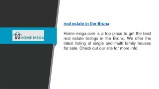 real estate in the bronx home mega