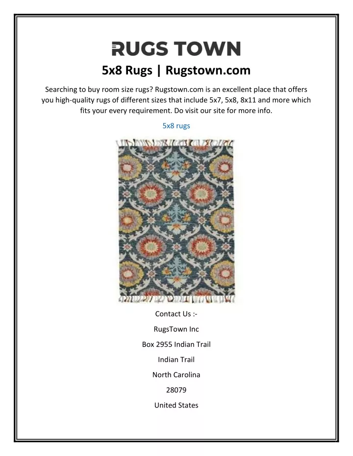 5x8 rugs rugstown com